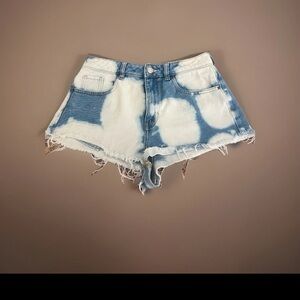 Pacsun Tie Dye Mom Short Women's Size 27 Denim Festival Beach Grunge Hippie